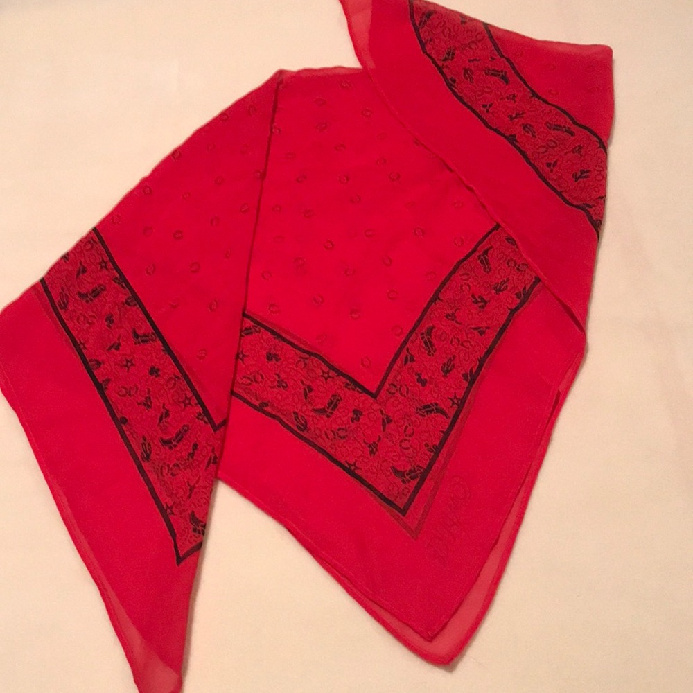 Super Cute Cowboy Boot Scarf